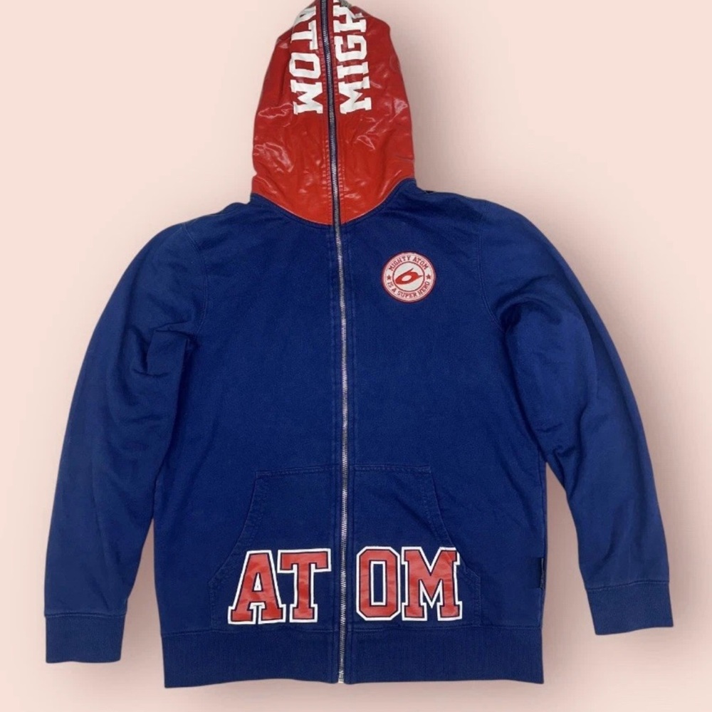 MIGHTY  ATOM  hoodie Tezuka productions Size M blue Color